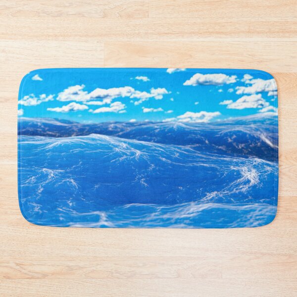 Item preview, Rolling blue ocean waves designed and sold by bradm50.