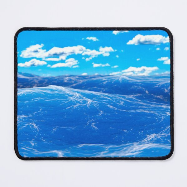 Item preview, Rolling blue ocean waves designed and sold by bradm50.