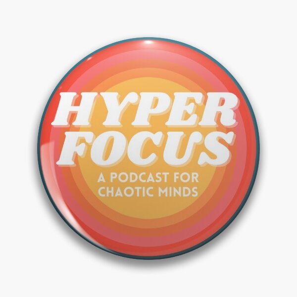 Item preview, HYPERFOCUS: A Podcast for Chaotic Minds designed and sold by hyperfocusrach.