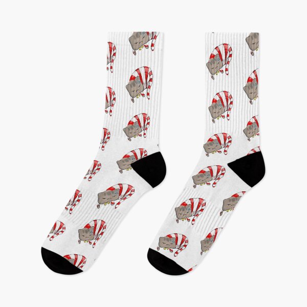 Item preview, grinch personality cat in candy cane suite designed and sold by kimbasmama.
