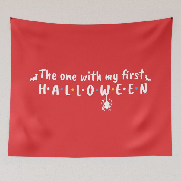 Item preview, The One With My First Halloween (Red BG) designed and sold by FilipeFerreira.