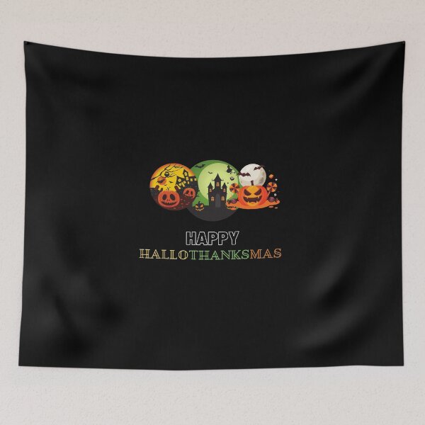 Item preview, Happy Hallothanksmas Gnomes Halloween designed and sold by trustone.