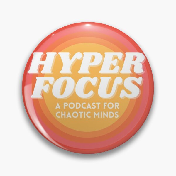 Item preview, HYPERFOCUS: A Podcast for Chaotic Minds Transparent designed and sold by hyperfocusrach.