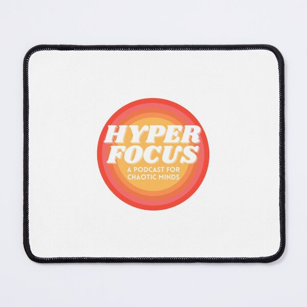 Item preview, HYPERFOCUS: A Podcast for Chaotic Minds Transparent designed and sold by hyperfocusrach.
