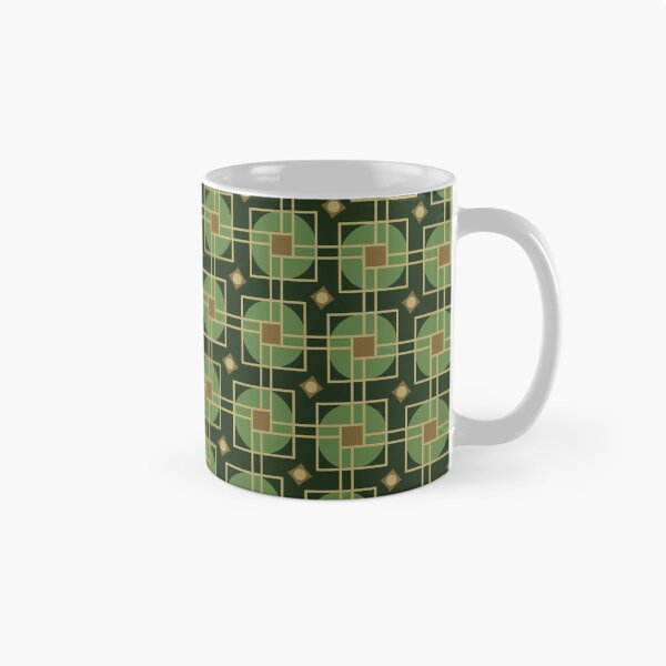 Item preview, Geometric Green Pattern designed and sold by TikiLuke.