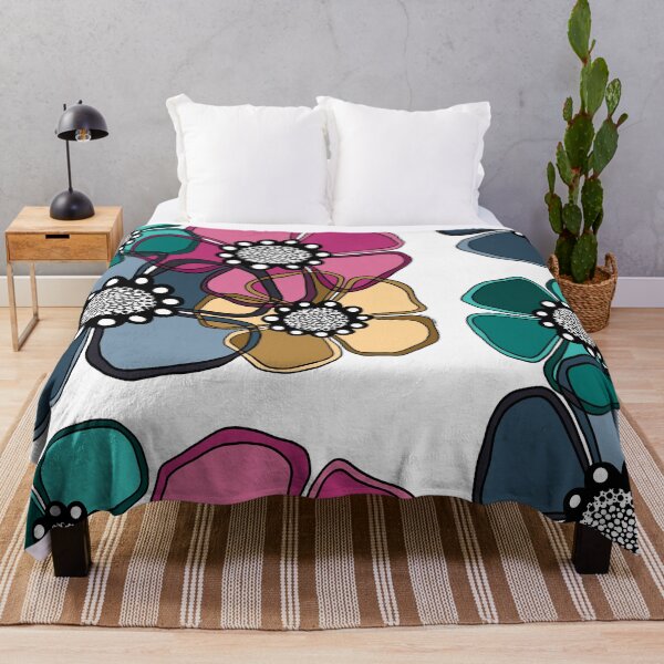 Item preview, Retro Flower Power [Suave con contornos negros] designed and sold by RC-aRtY.