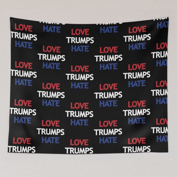Item preview, Love Trumps Hate designed and sold by Michellef01.