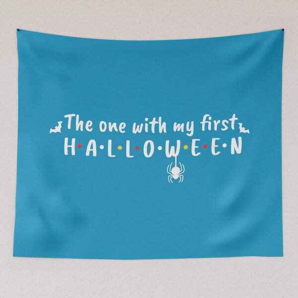 Item preview, The One With My First Halloween (Blue BG) designed and sold by FilipeFerreira.