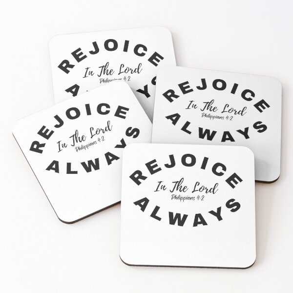 Item preview, Rejoice in the Lord Always  designed and sold by TeeRedeemed.
