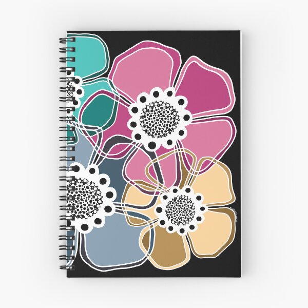 Item preview, Retro Flower Power [Soft with White Outlines] designed and sold by RC-aRtY.