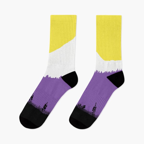 Item preview, Mount McLaughlin Oregon Non-binary Pride Flag designed and sold by krewsonk.