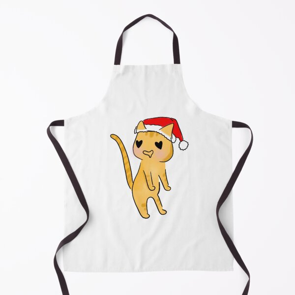 Item preview, cat with santa hat designed and sold by kimbasmama.