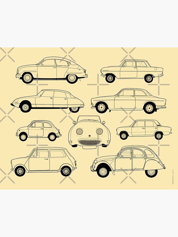 20th Century Classic Cars by thedrumstick