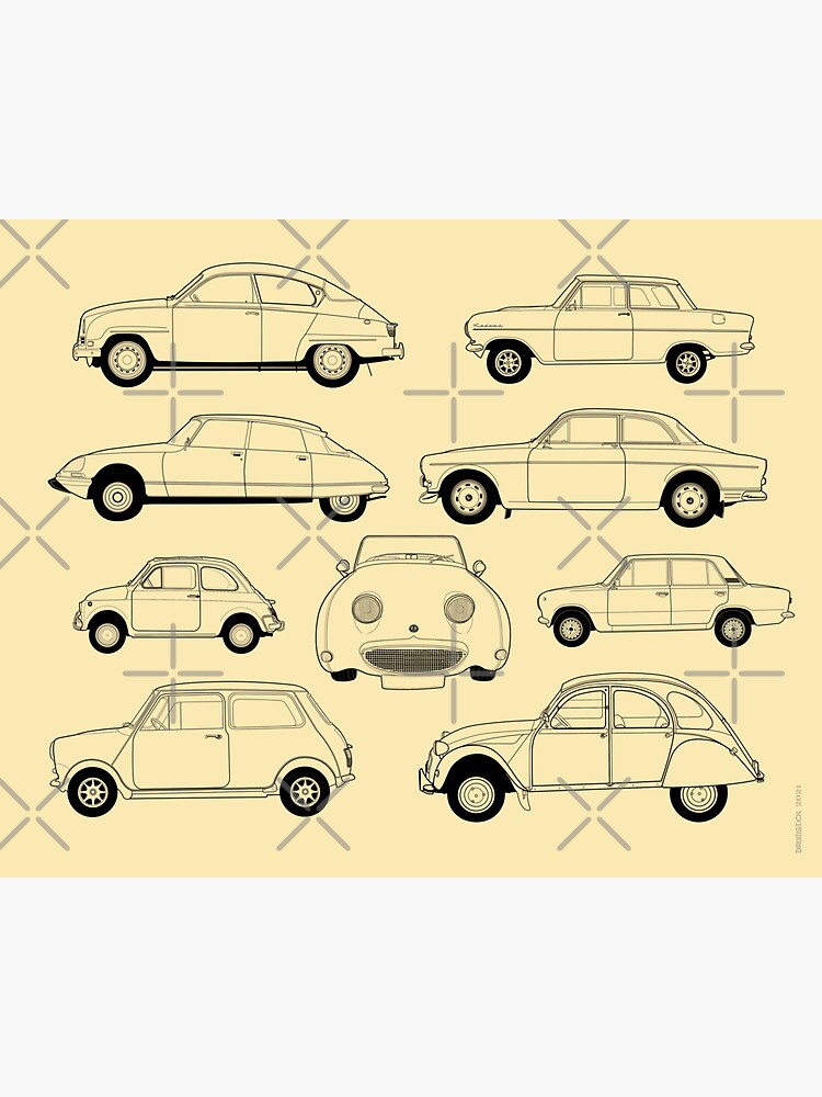 20th Century Classic Cars by thedrumstick