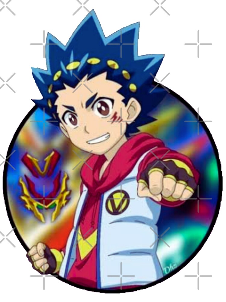 BEYBLADE BURST Shu Kurenai & Valt Aoi T-shirt child Chiffon Top