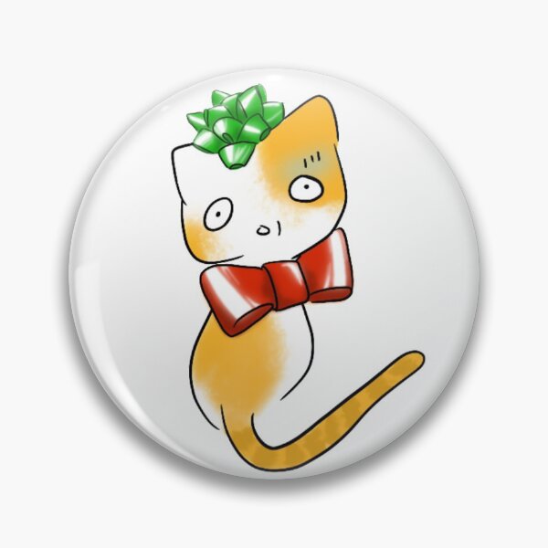 Item preview, cat with gift ribbons designed and sold by kimbasmama.