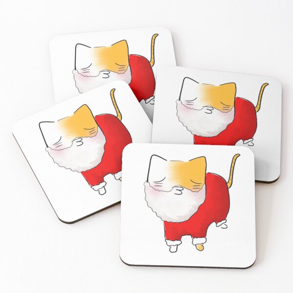 Item preview, Santa beard funny cat designed and sold by kimbasmama.
