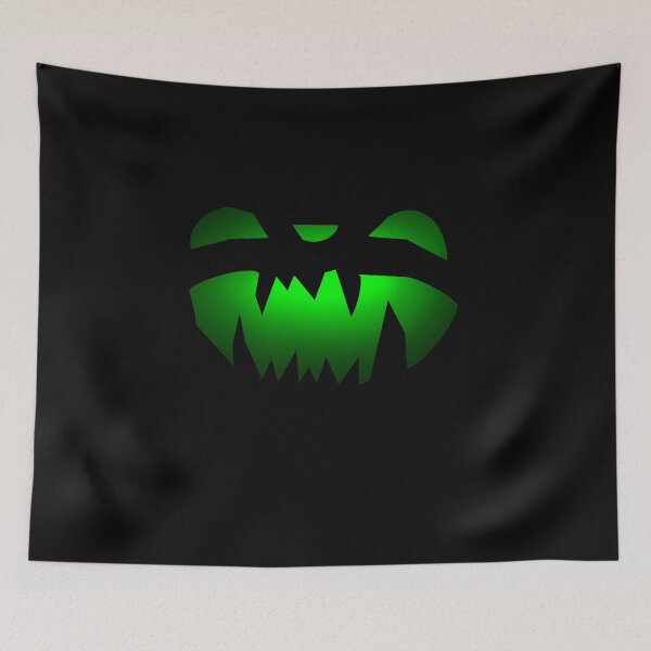 Item preview,  Green jack o lantern face costume  designed and sold by Yuchi1.
