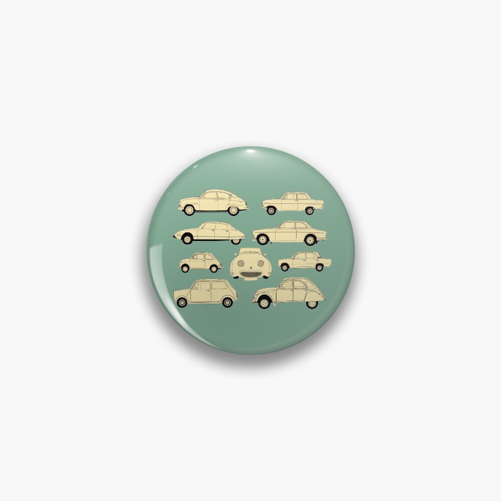 20th Century Classic Cars Pin