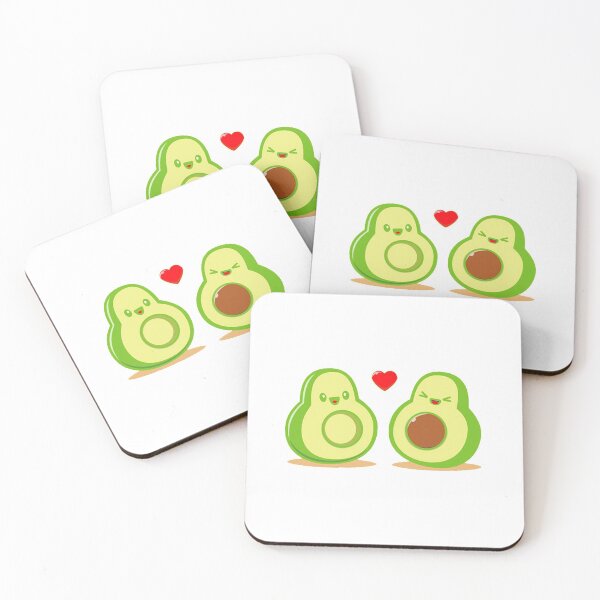 Item preview, Cute Avocado Couple designed and sold by Twelvecloth.
