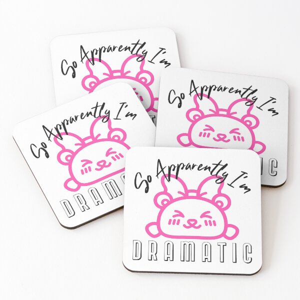 Item preview,   So Apparently I'm Dramatic Smiling Kitty designed and sold by Peggy Lindstrom.