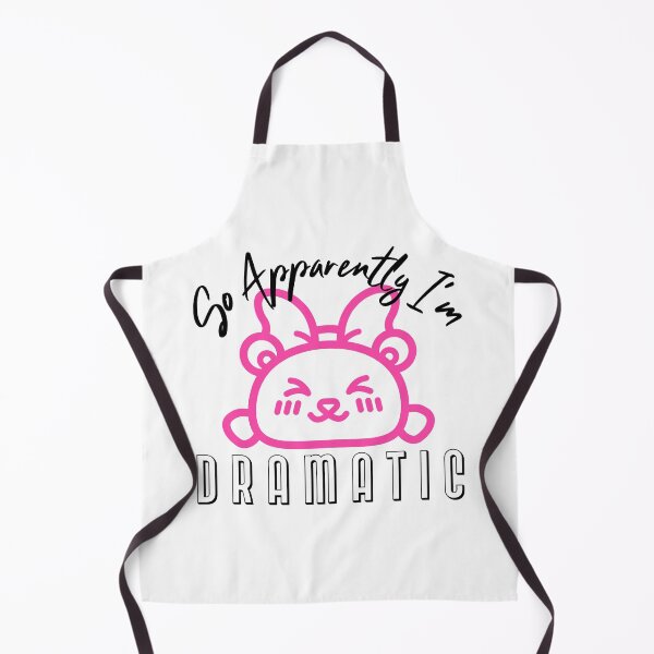 Item preview,   So Apparently I'm Dramatic Smiling Kitty designed and sold by Peggy Lindstrom.