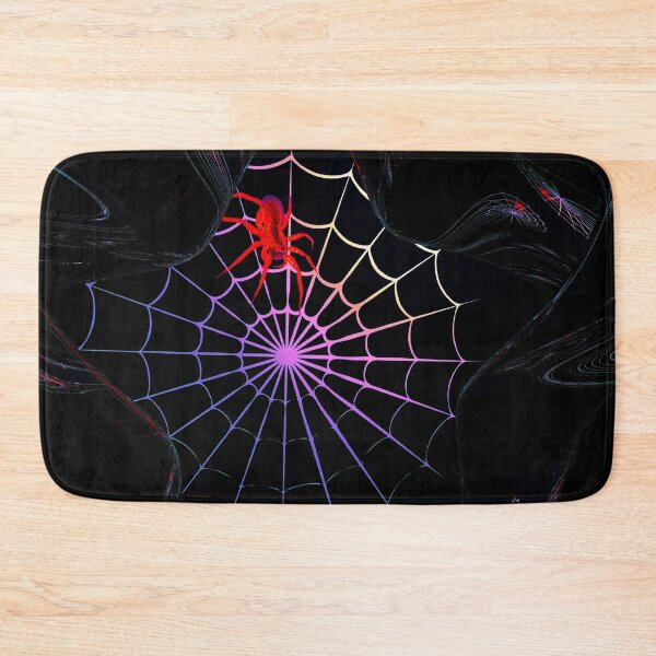 Item preview, Red Spider In A Glowing Web designed and sold by Roanemermaid.