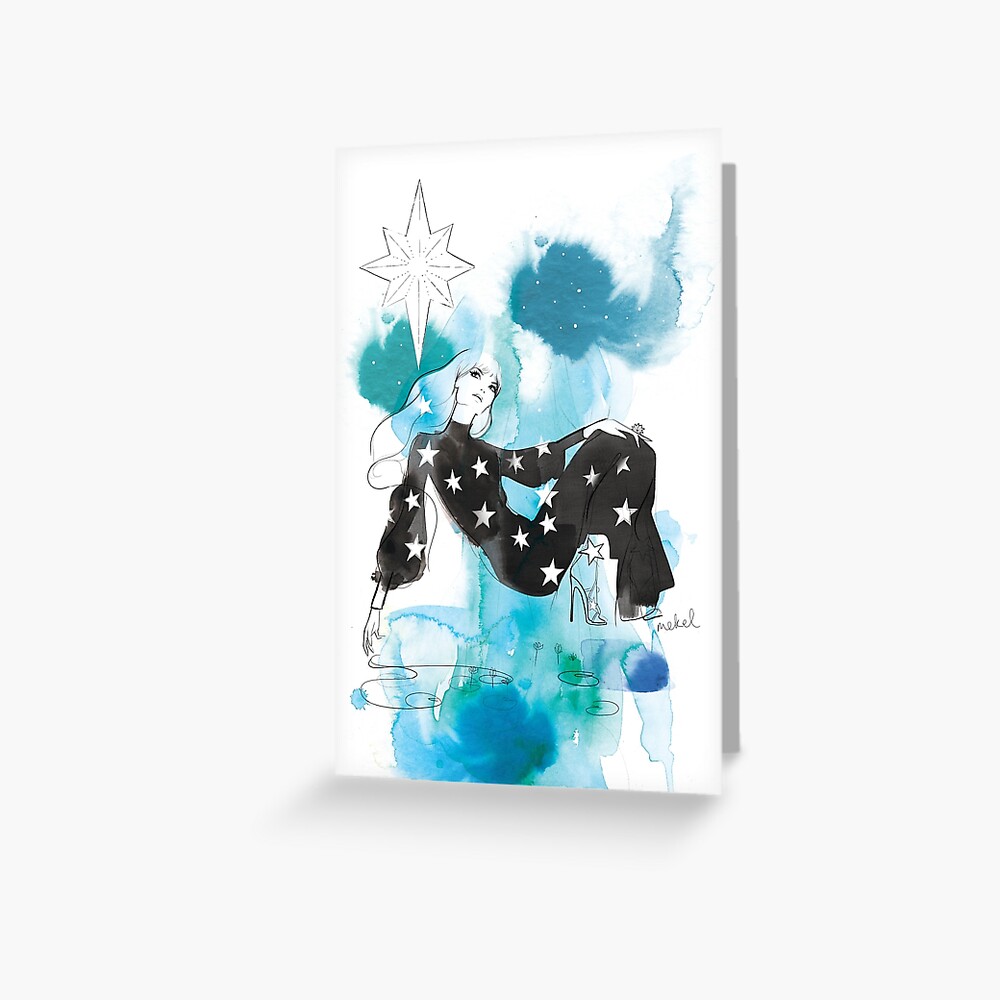 Item preview, Greeting Card designed and sold by mekel.