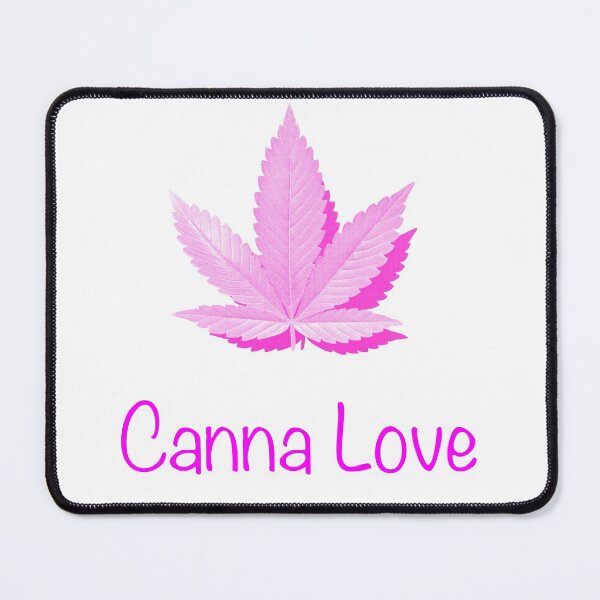 Item preview, canna love hemp leaf designed and sold by  CannaGranny™ .