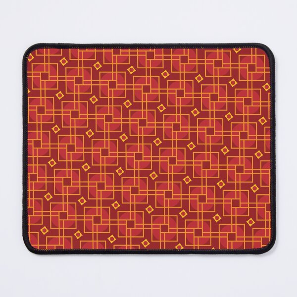 Aperçu de l'œuvre Motif rouge feu créée et vendue par TikiLuke.