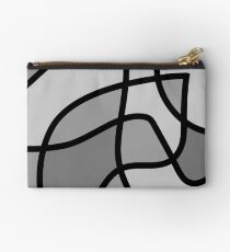 Monotone Zipper Pouch