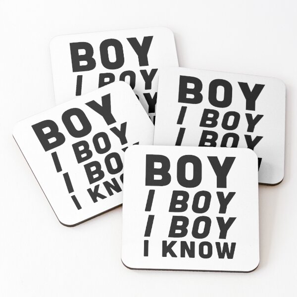Item preview, Boy I Know You Get The Feels. Yeah I Got All The Feels For Ya. Confession. Black Text  designed and sold by Voyshop.