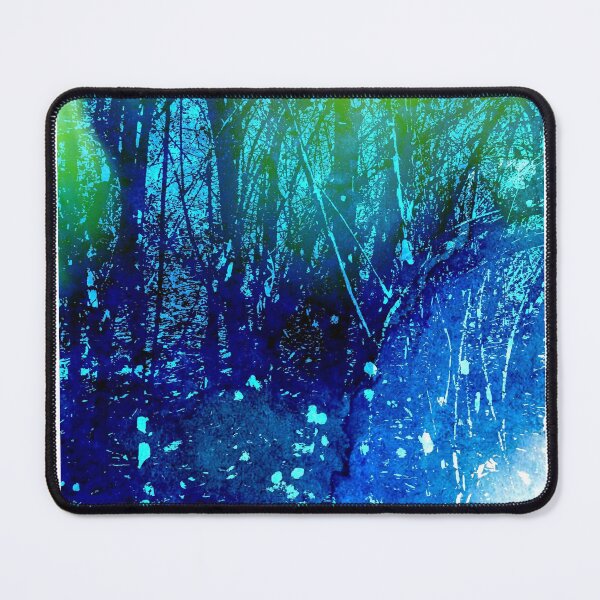 Item preview, Trees through a blue light designed and sold by eevee135.