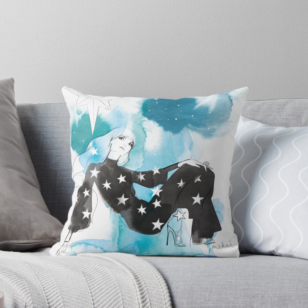 Item preview, Throw Pillow designed and sold by mekel.