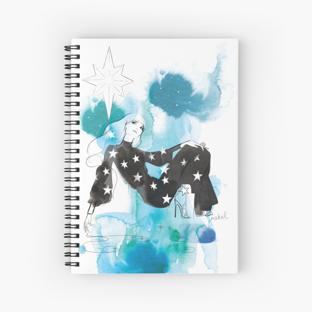 Item preview, Spiral Notebook designed and sold by mekel.