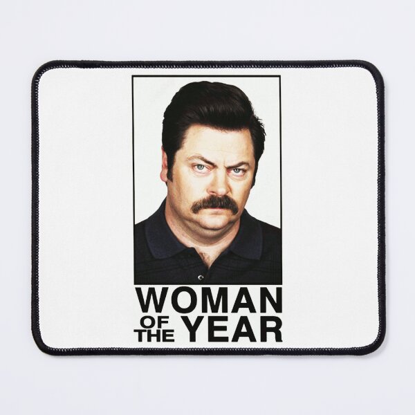 Item preview, WOMAN OF THE YEAR - RON SWANSON designed and sold by YELLOWPLANET.