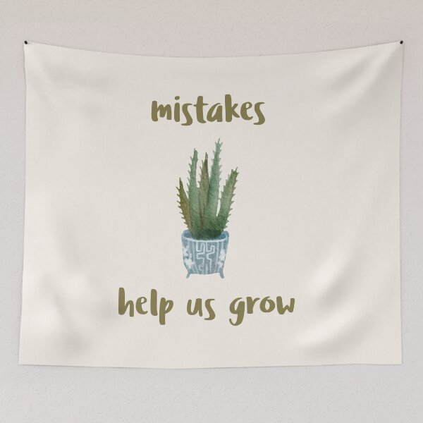 Item preview, Mistakes Help Us Grow. Plant Grower´s Insight  designed and sold by Rebel-Design.