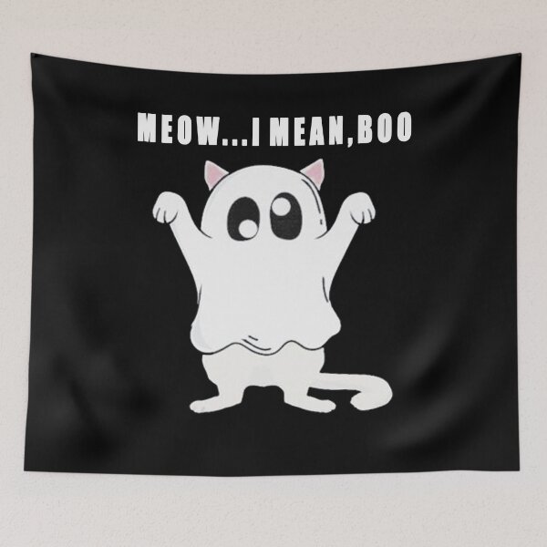 Item preview, Meow I mean Boo designed and sold by FunnySerious.