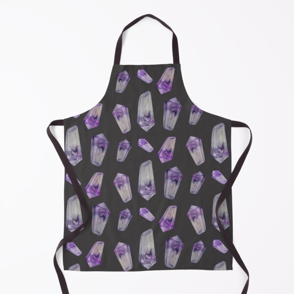 Item preview, Watercolor Amethyst crystals designed and sold by MotherOfBears.