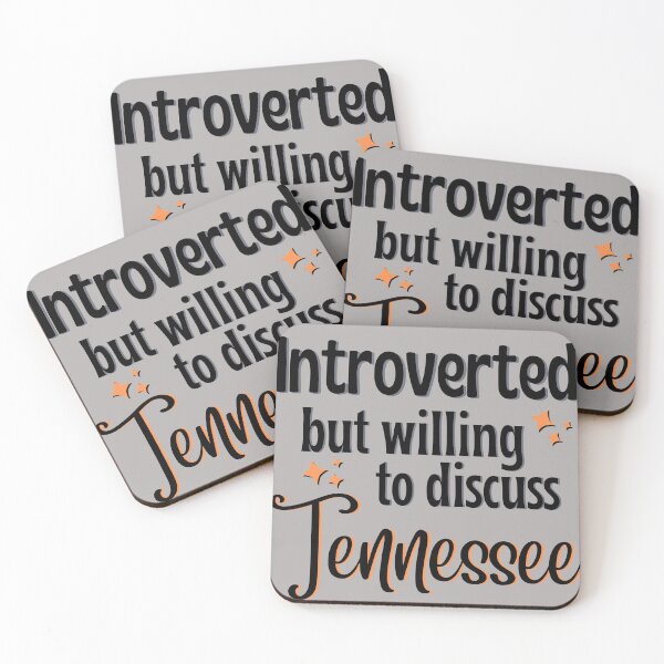 Item preview, Introverted but willing to discuss Tennessee designed and sold by dmbdana.
