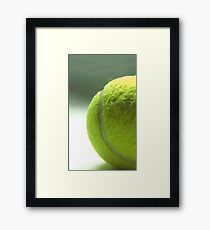 Tennis Ball Gerahmter Kunstdruck