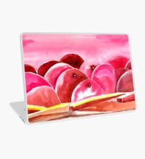 Peach fuzzy Laptop Folie
