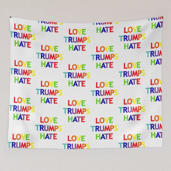 Item preview, Love Trumps Hate designed and sold by Michellef01.