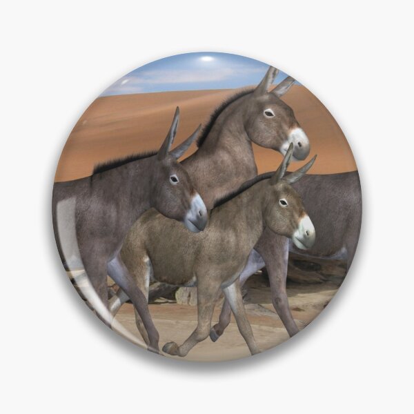 Item preview, Herd of Desert Donkeys designed and sold by LoneAngel.