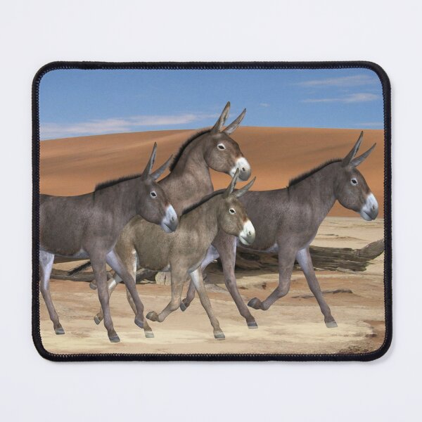 Item preview, Herd of Desert Donkeys designed and sold by LoneAngel.