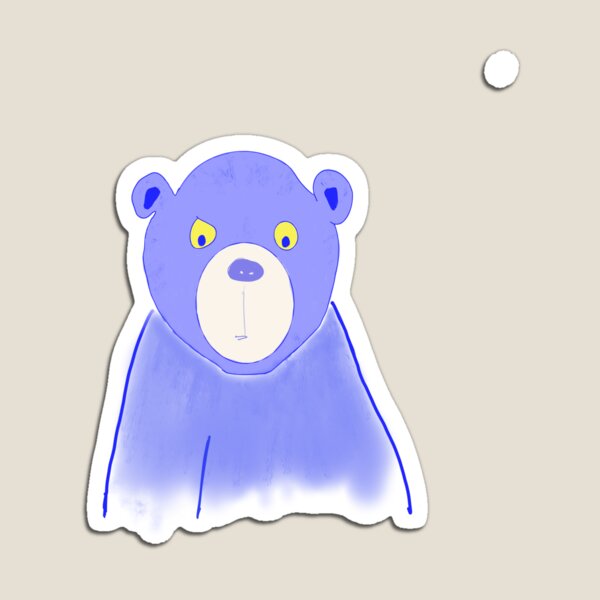 Item preview, Cute Blue Bear looking pensive designed and sold by Paxbear Tees.