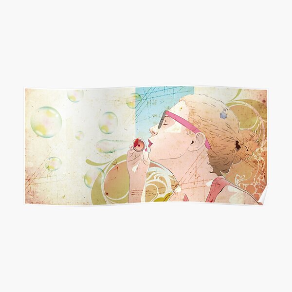 Soap Bubble Poster