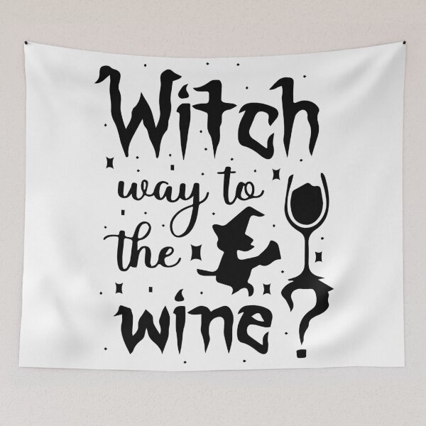 Item preview, Witch Way To The Wine designed and sold by mouad naouiri.