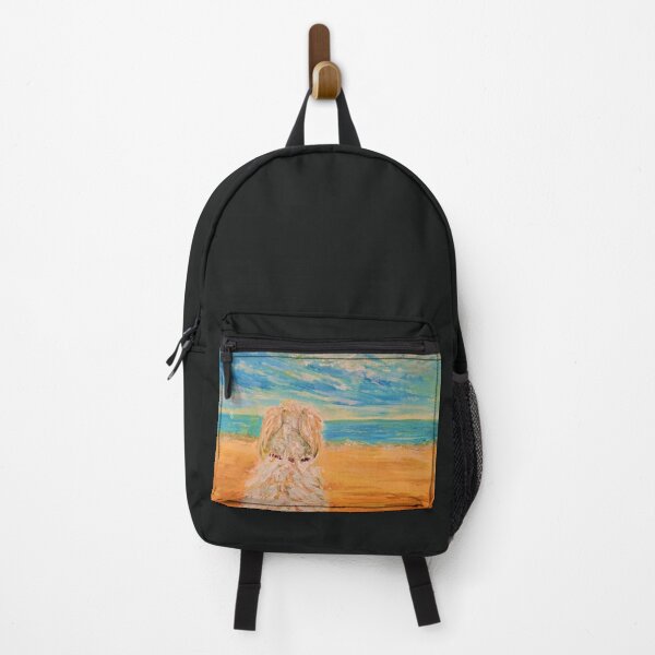 Item preview, Poodle Dog by the ocean relax fashion for fall and summer designed and sold by Winnie Tam.