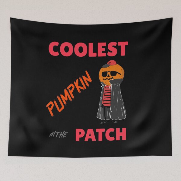 Item preview, Coolest Pumpkin in the Patch - Funny Hilarious Cute Halloween Costume great Birthday Gift Back to School Gift for Kids, Boys, Girls designed and sold by CactusFamily.